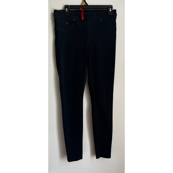 Spanx Women's Black Jeggings Pull On Stretch Pants Size L - Picture 1 of 9